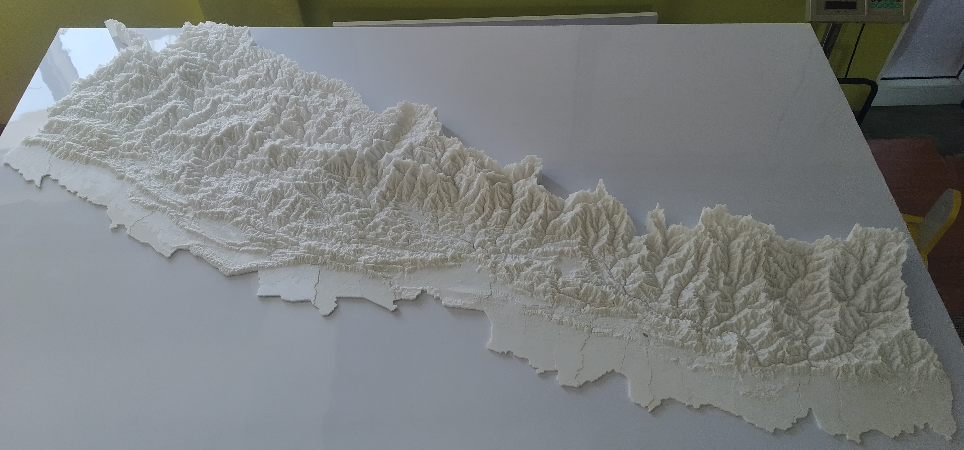 3D Terrain Modeling and Printing: History, Research Potentials, and Application to Nepal's Topography